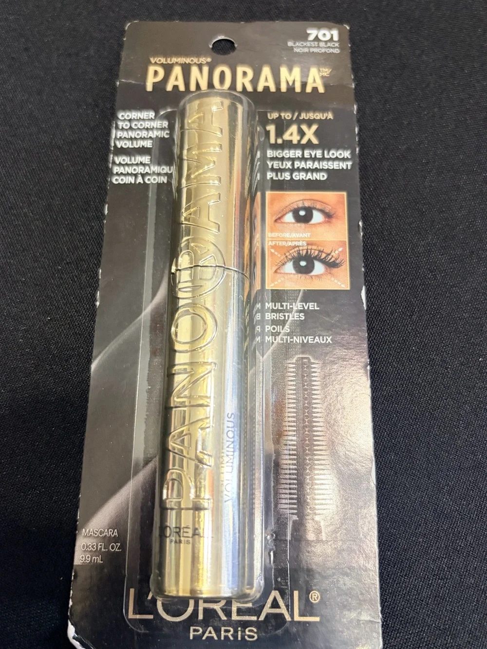 🦋5/$25 L'Oreal Panoramic  Mascara - Black New FullSz